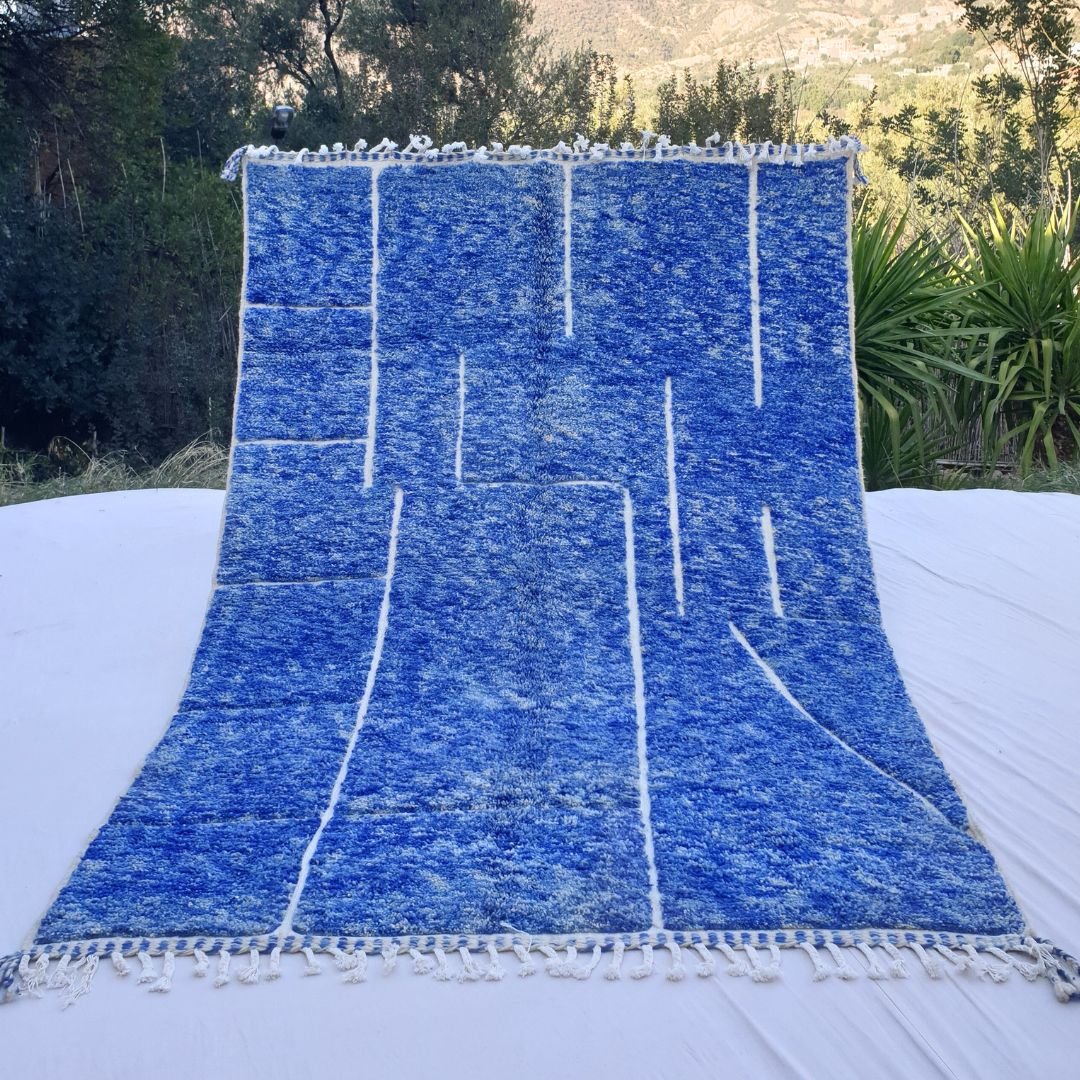 Large Beni Ourain handmade in Morocco soft 100% wool a Large Beni Ourain handmade in Morocco soft 100% wool a