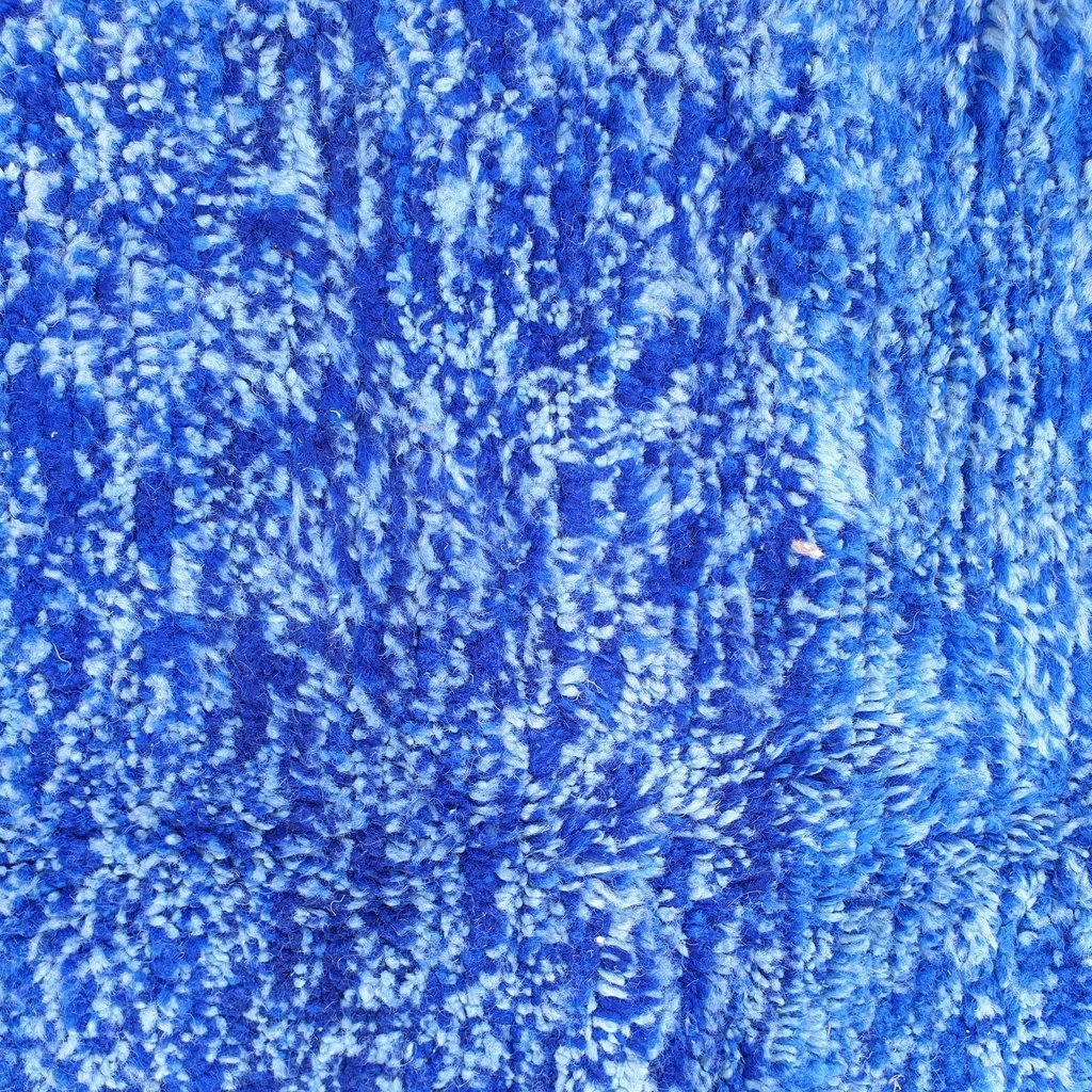 Customized CHEFCHAOUEN | 9'5x7 Ft | 3x2 m | Moroccan Beni Ourain Rug | 100% wool handmade - OunizZ