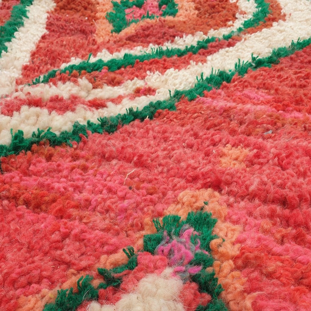 ILYAH | 9x5'2 Ft | 2,70x1,60 m | Moroccan Colorful Rug | 100% wool handmade - OunizZ