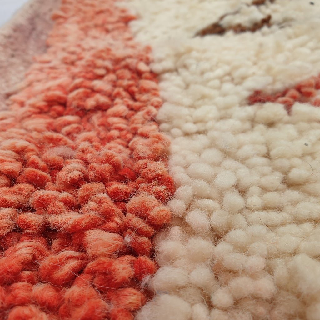 Ladya - MOROCCAN BOUJAAD RUG | Berber Colorful Area Rug for living room Handmade Authentic Wool | 9'9x6'9 Ft | 303x210 cm - OunizZ