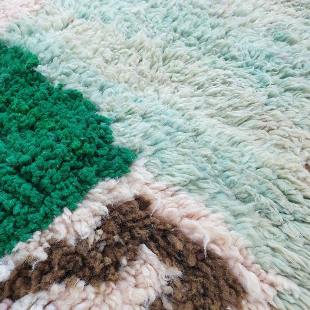 MOLTA | 8'3x5'7 Ft | 2,53x1,74 m | Moroccan Colorful Rug | 100% wool handmade - OunizZ