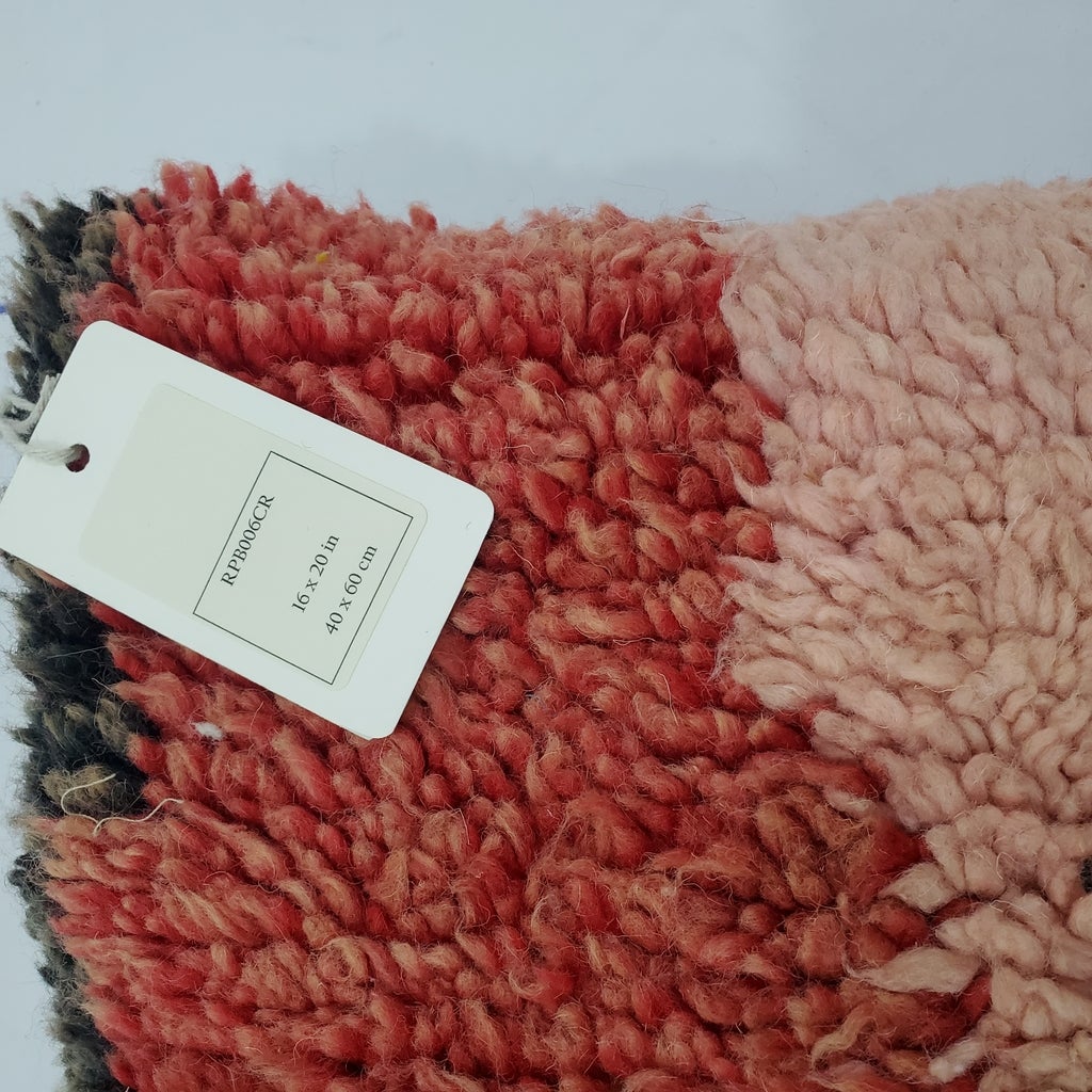 Moroccan Rug Cushion Covers - Moroccan Rug Pillow - Handmade Moroccan rug Pillow Cover - Wool cushion covers - Moroccan handmade pillow cover - OunizZ