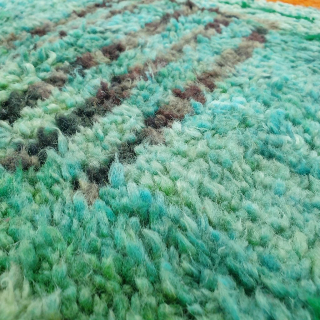 SADIKA | 9x7 Ft | 2,72x2,09 m | Moroccan Colorful Rug | 100% wool handmade - OunizZ