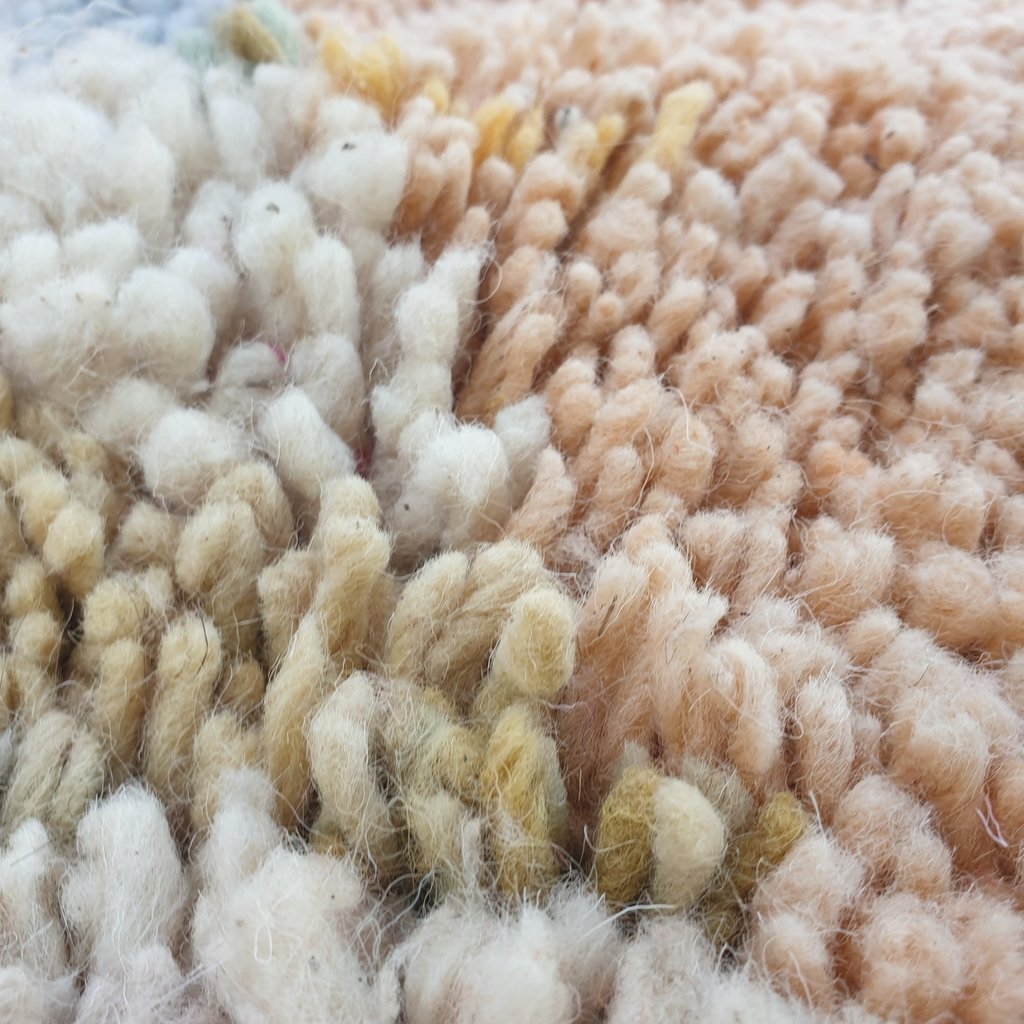 SIRYA | 9'4x6'7 Ft | 286x203 cm | Moroccan Colorful Rug | 100% wool handmade - OunizZ