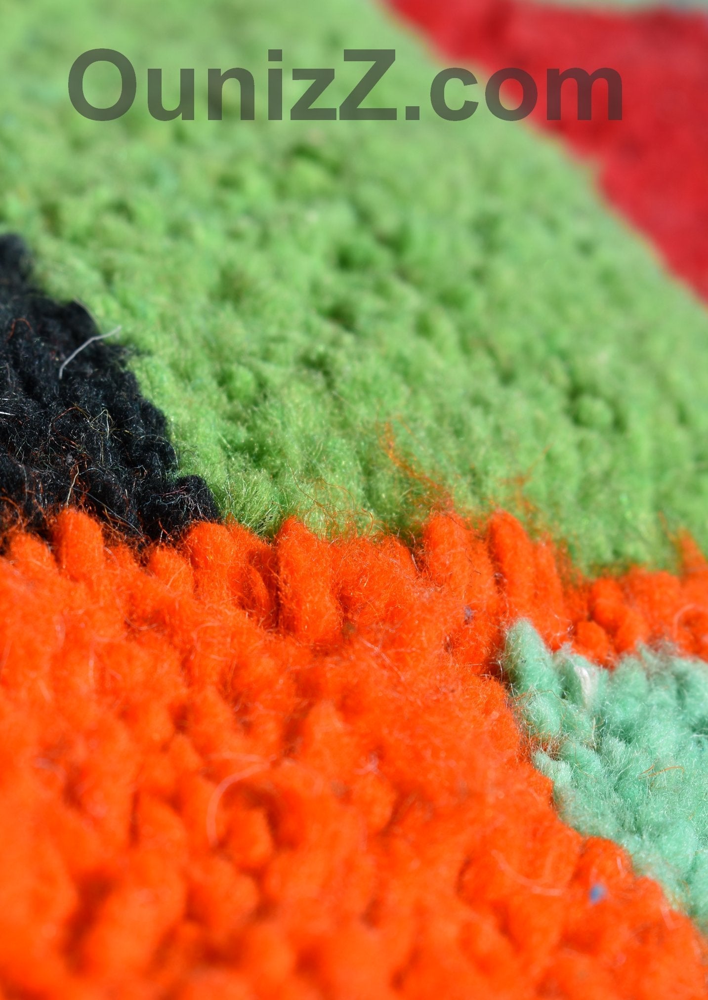 SOPHINIA | 8'2x5'35 Ft | 250x163 cm | Moroccan Colorful Rug | 100% wool handmade - OunizZ