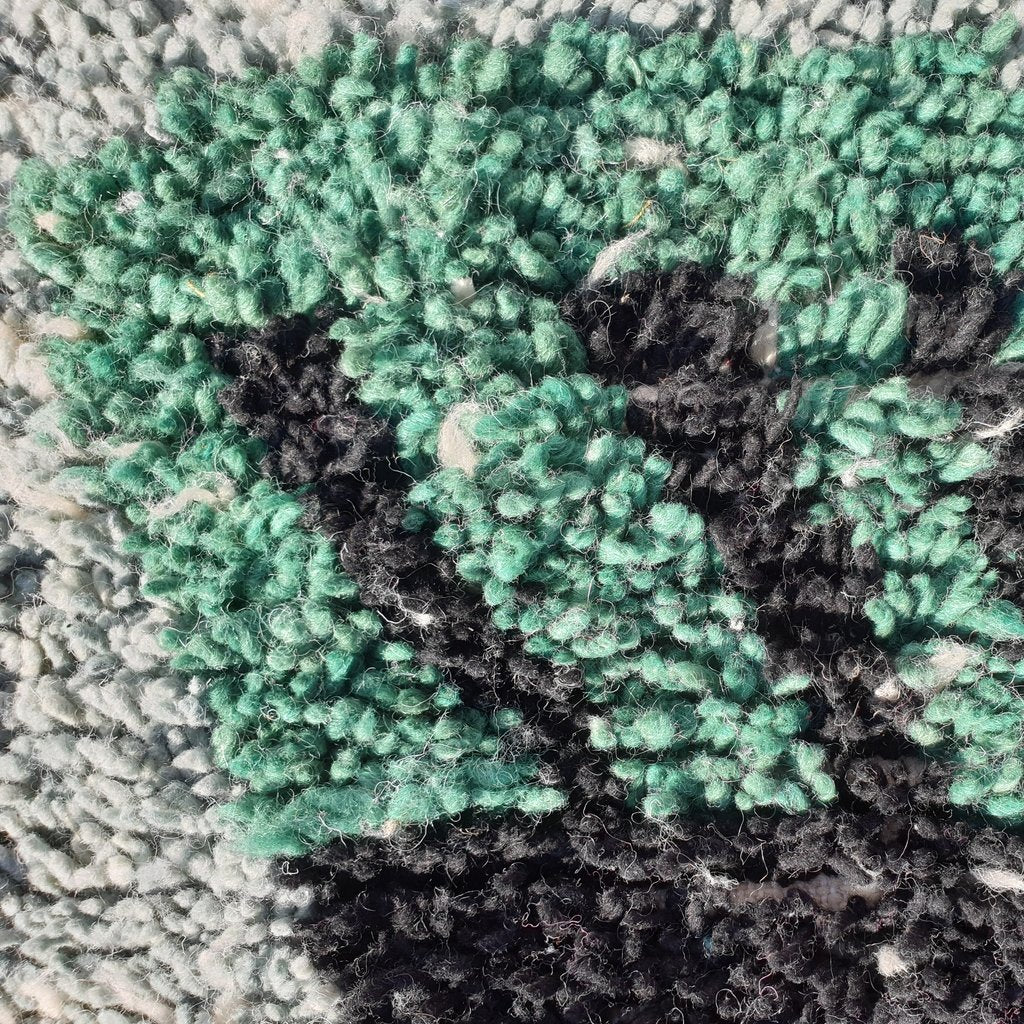 TAXRBITA | 9x6 Ft | 3x2 m | Moroccan Colorful Rug | 100% wool handmade - OunizZ