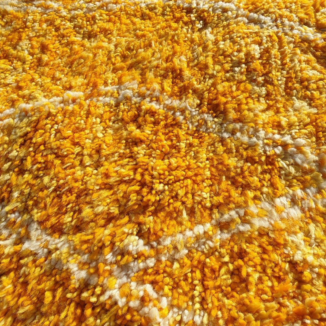 Tracia | Moroccan rug Beni Ouarain Ultra Soft | 10x6'82 Ft | 2x3 m | Moroccan Colorful Beni Ouarain Rug | 100% wool handmade - OunizZ