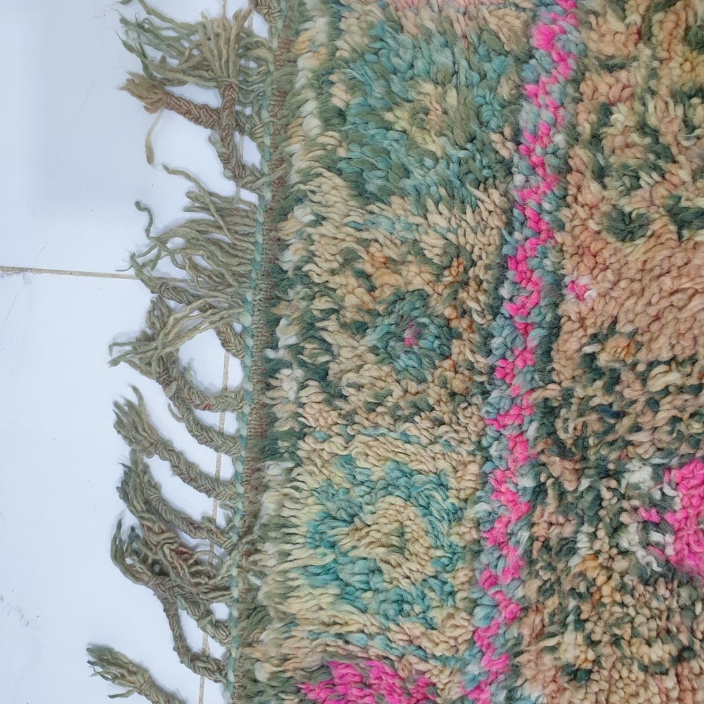 VELVE | 11x6'5 Ft | 3,4x2 m | Moroccan VINTAGE Colorful Rug | 100% wool handmade - OunizZ