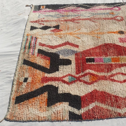 Balika - Berber Moroccan Rug 6x9 Handmade Boujad | 6'17x9'54 Ft | 188x291 cm - OunizZ