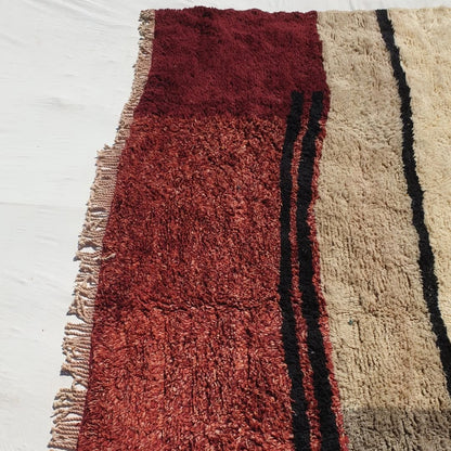 Customized KIMMA (Super Soft Super Thick) | 10’50x14’ Ft | Moroccan Beni Mrirt Rug | 100% wool handmade - OunizZ