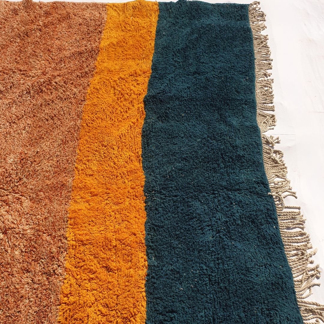 Customized KIMMA (Super Soft Super Thick) | 10’50x14’ Ft | Moroccan Beni Mrirt Rug | 100% wool handmade - OunizZ