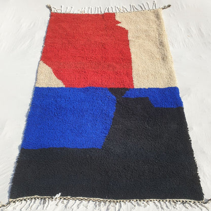 Customized SAADIA | 196x328 cm | Moroccan Colorful Rug | 100% wool handmade - OunizZ