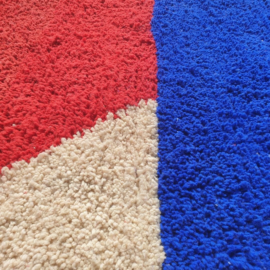 Customized SAADIA | 196x328 cm | Moroccan Colorful Rug | 100% wool handmade - OunizZ