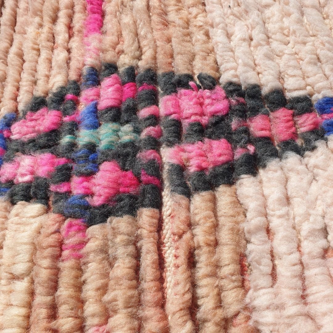 Harrda - MOROCCAN RUG 6x9 BOUJAAD Authentic Berber Rug | Handmade Living room Carpet | 9'64x6'30 Ft | 294x192 cm - OunizZ