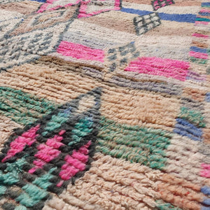 Harrda - MOROCCAN RUG 6x9 BOUJAAD Authentic Berber Rug | Handmade Living room Carpet | 9'64x6'30 Ft | 294x192 cm - OunizZ
