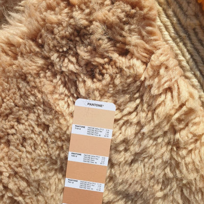 Kitia - 5x8 Olive Green Moroccan Shag Rug - Luxury Beni Mrirt Wool Rug | 5'08x8'17 ft - 155x249 cm - OunizZ