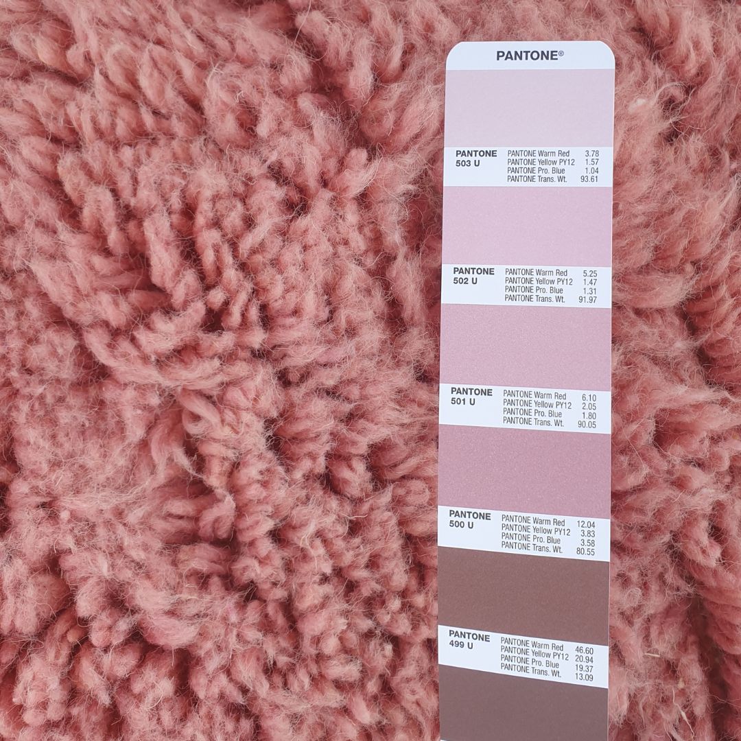 Lavmi | Handmade Beni Mrirt Rug 6x9 ft – Plush Pastel Pink Orange Lilac Abstract Moroccan Shag Wool Rug | 6'9"x9'5" ft | 207x286 cm - OunizZ