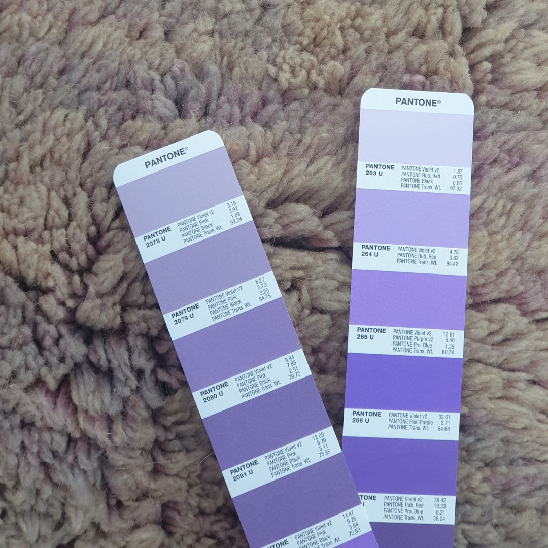 Lavmi | Luxurious Sunset Gradient Beni Mrirt Rug – Terracotta Peach Lavender Shag Wool Carpet | Custom - Rug (Made to Order) - OunizZ