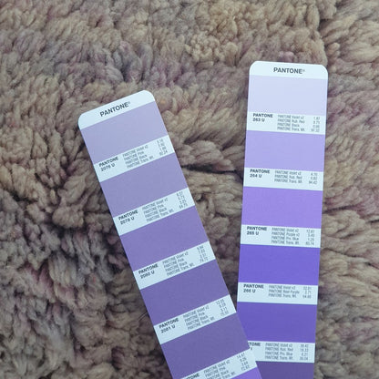 Lavmi | Luxurious Sunset Gradient Beni Mrirt Rug – Terracotta Peach Lavender Shag Wool Carpet | Custom - Rug (Made to Order) - OunizZ