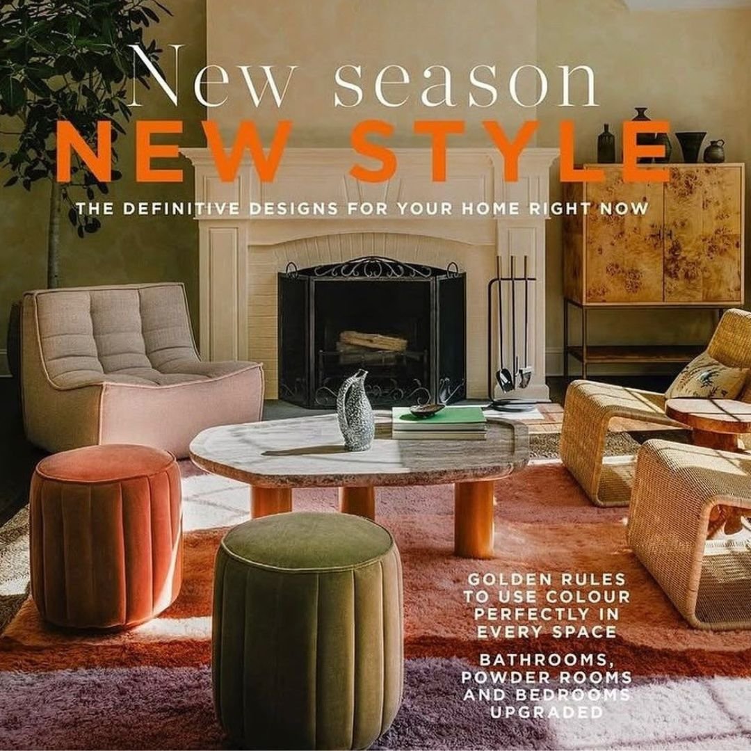 Close-up of plush high-pile terracotta and peach sections on handwoven Moroccan Beni Mrirt shag rug showing luxurious soft texture and depth