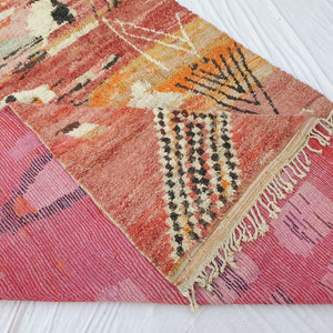 Lowna | Moroccan Rug 9x13 Large Boujad | Colorful Authentic Handmade Berber Carpet | 9'45x13'29 Ft | 288x405 cm - OunizZ
