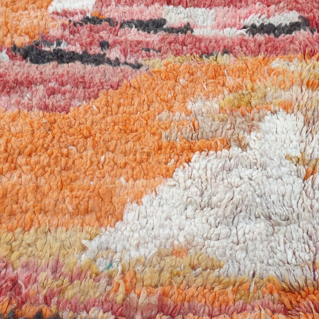 Lowna | Moroccan Rug 9x13 Large Boujad | Colorful Authentic Handmade Berber Carpet | 9'45x13'29 Ft | 288x405 cm - OunizZ