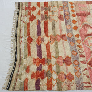 Nowla | Moroccan Rug 9x14 Large Boujad | Colorful Authentic Handmade Berber Carpet | 9'42x14'34 Ft | 287x437 cm - OunizZ