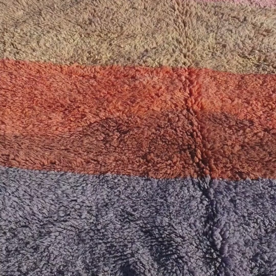 Anpassad Lavme | Marockansk matta Beni Ourain | 250x200 cm | 100% ull handgjorda