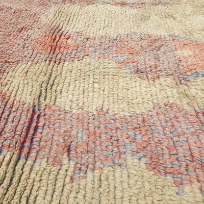 Tanessa | 8x11 Moroccan Rug - Large Pastel Boujad Berber Geometric Handwoven Carpet | 8'3"x11'2" Ft | 253x340 cm - OunizZ