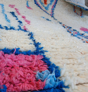 ZUNAGHA | Azilal-matto | 100 % villaa käsintehty Marokossa