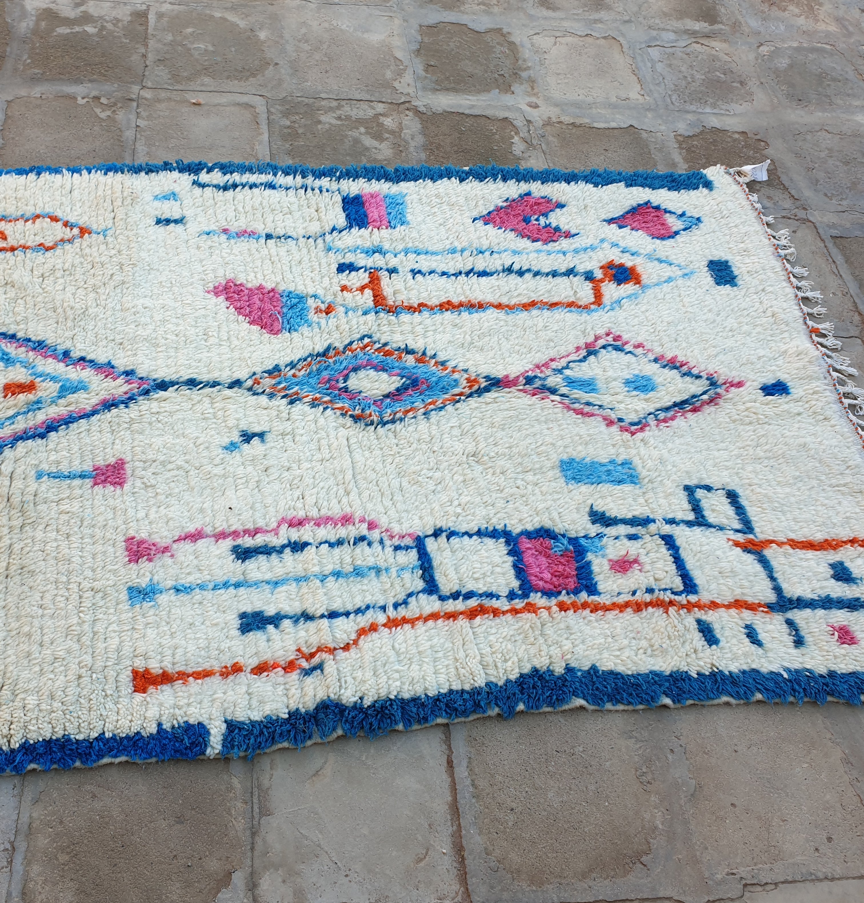 ZUNAGHA | Azilal Teppe | 100% ull håndlaget i Marokko