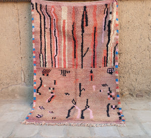 BRIKA | Boujaad matto | 100 % villaa käsintehty Marokossa
