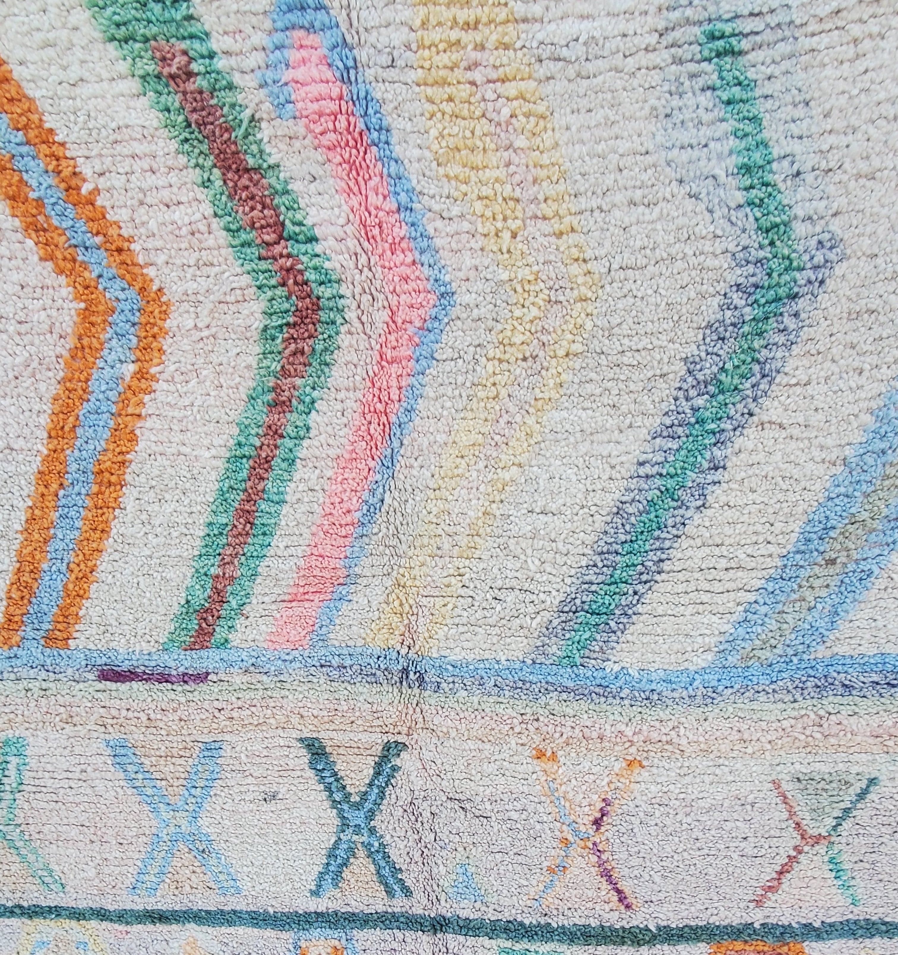SLIMA | Boujaad Rug | 100% wool handmade in Morocco