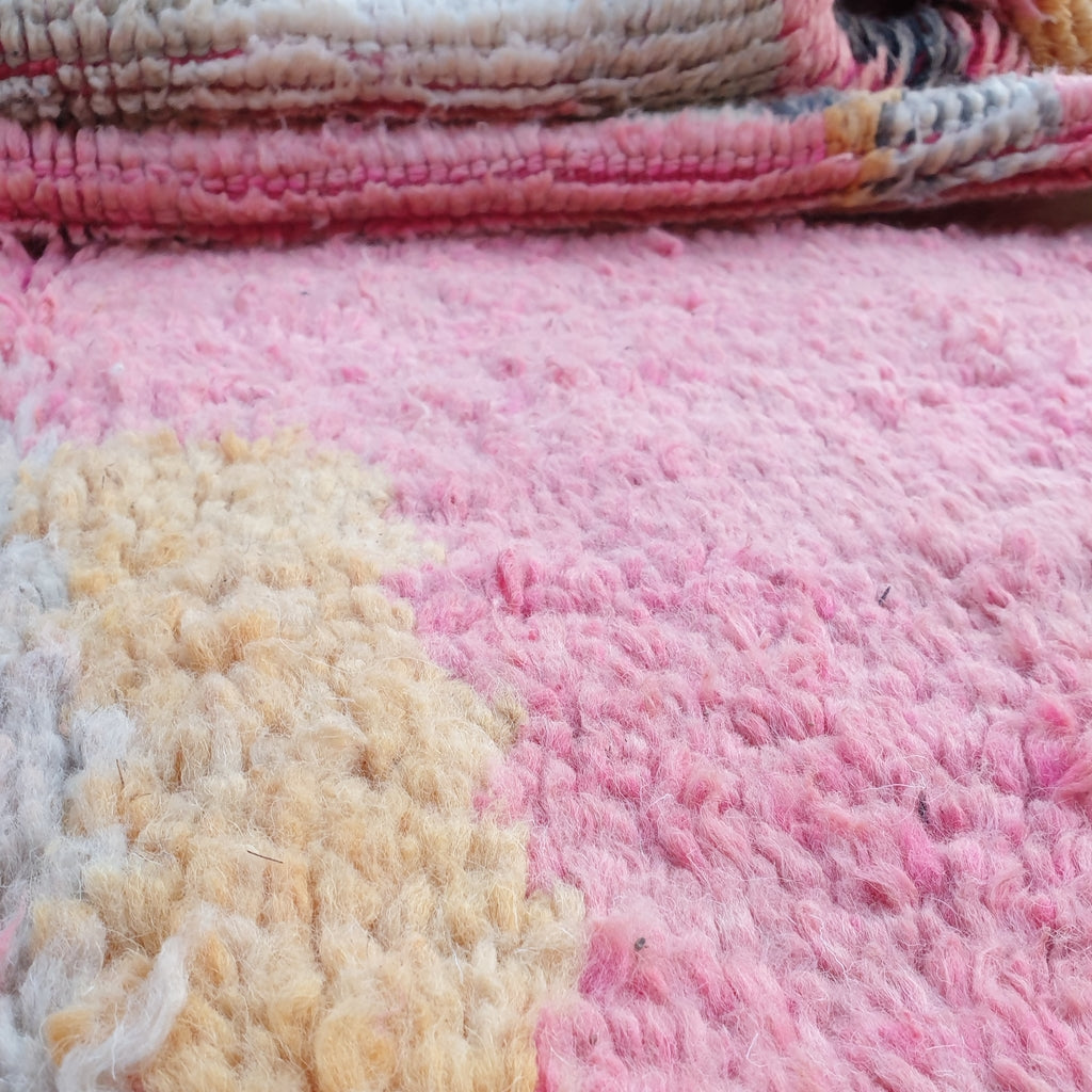 DANJALA | 8x5 Ft | 2,5x1,6 m | Moroccan Colorful Rug | 100% wool handmade