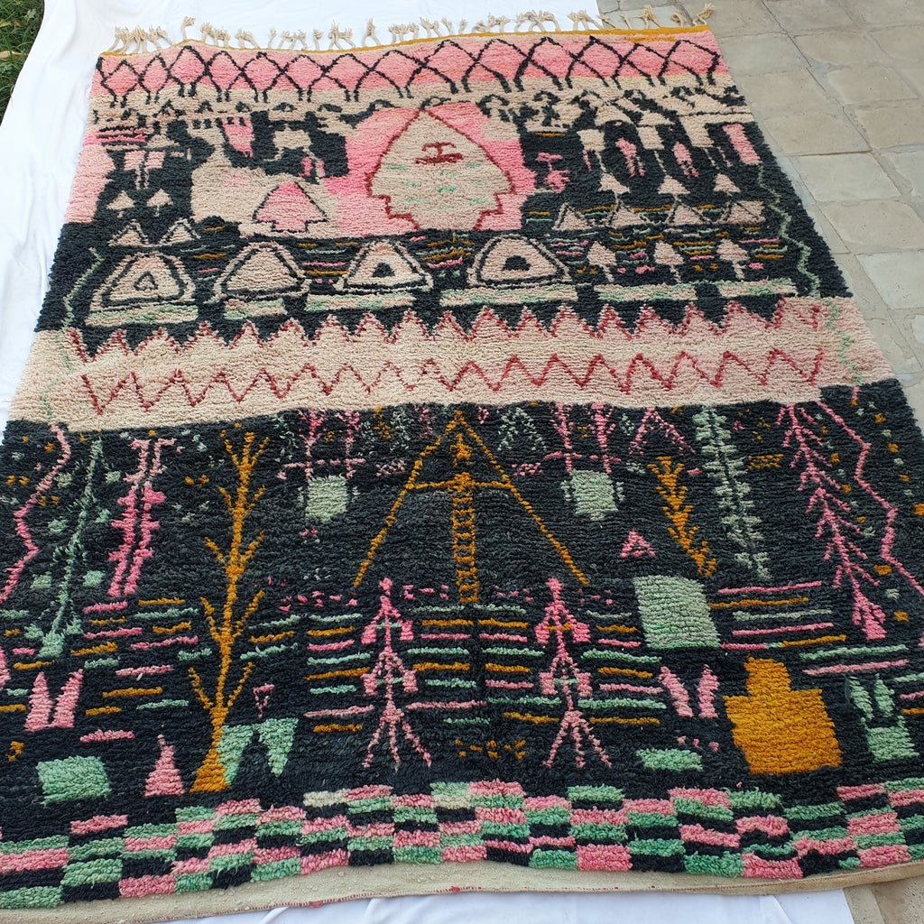 DORJA | Boujaad Rug 14x10 Ft | 433x310 CM | 100% wool handmade in Morocco
