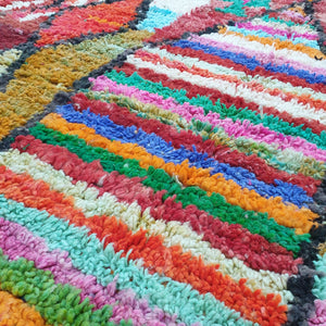 MAINA | Marokkansk tæppe Boujaad | 10x6'7 Ft | 3x2 m | 100% uld håndlavet
