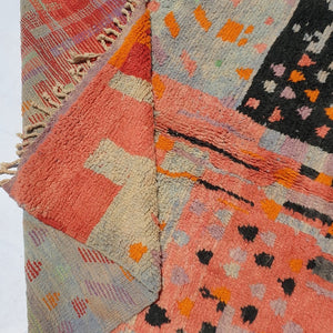 ACHYA | 9'4x6' Ft | 3x2 m | Moroccan Colorful Rug | 100% wool handmade - OunizZ