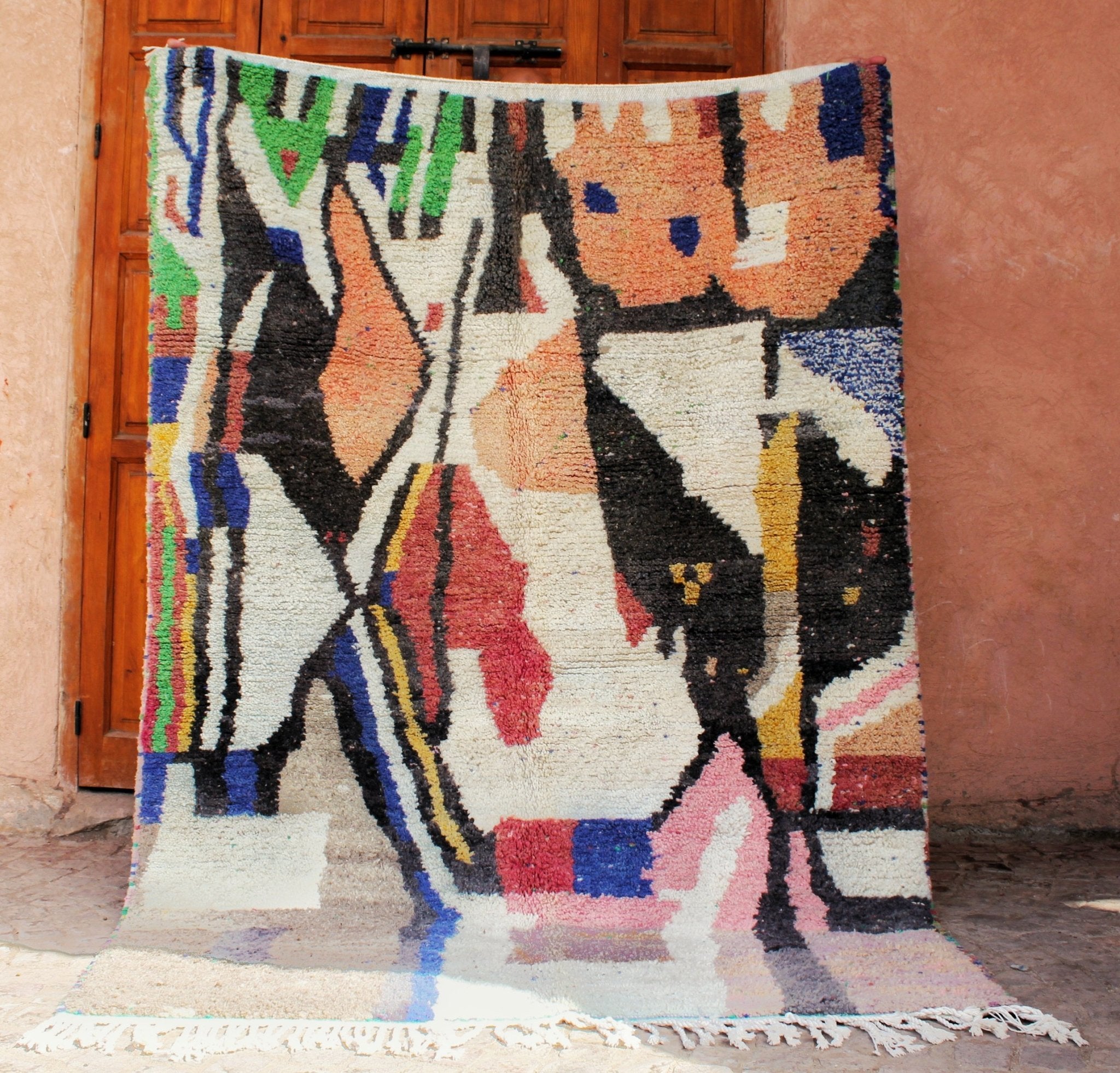Aderfi Rug ADERFI | Boujaad Rug | 100% wool handmade in Morocco – OunizZ