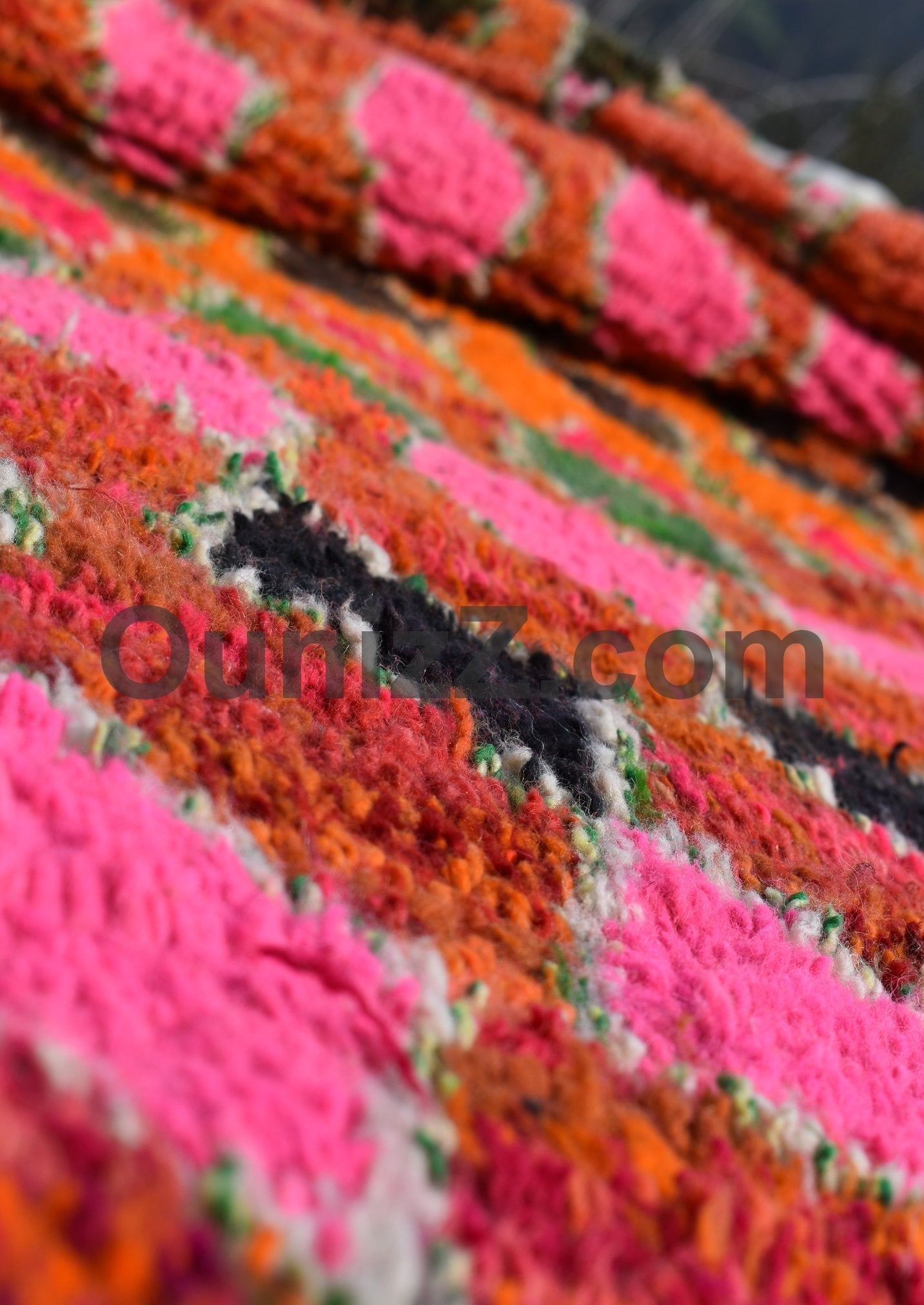 AFERNO | 9'18x5'51 Ft | 280x168 cm | Moroccan Orange Rug | 100% wool handmade - OunizZ