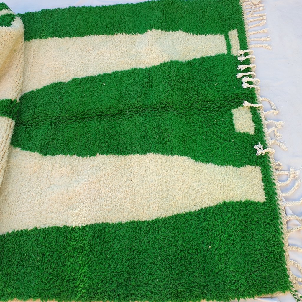 ALIF | 8'5x5'7 Ft | 2,60x1,74 m | Moroccan Beni Ourain Rug | 100% wool handmade - OunizZ