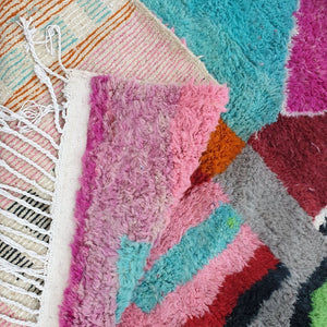 ALIN | 10x6'5 Ft | 3x2 m | Moroccan Colorful Rug | 100% wool handmade - OunizZ