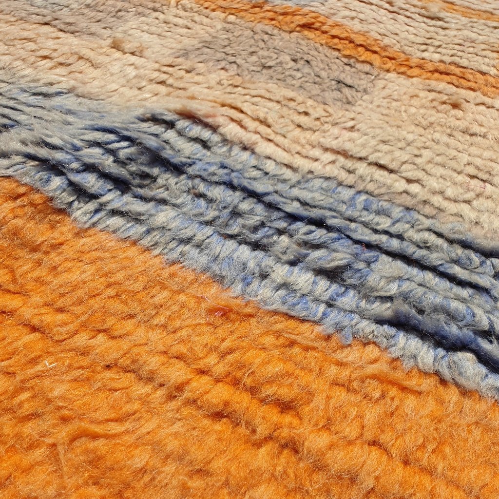 AMASTI | 8'27x5'45 Ft | 2,52x1,66 m | Moroccan Colorful Rug | 100% wool handmade - OunizZ