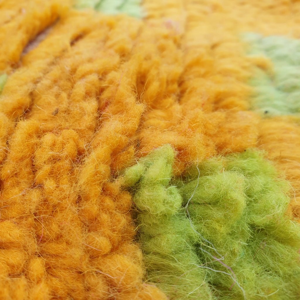 Amsane - MOROCCAN BOUJAAD RUG | Berber Colorful Area Rug for living room Handmade Authentic Wool | 9'9x6'7 Ft | 302x204 cm - OunizZ