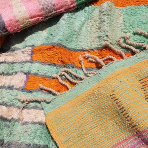 AQSIN | Boujaad Rug 13'7x9'5 Ft 4x3 M | 100% wool handmade in Morocco - OunizZ