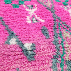 ARA Runner | 9'9x2'5 Ft | 3x0,75 m | Moroccan Colorful Rug | 100% wool handmade - OunizZ
