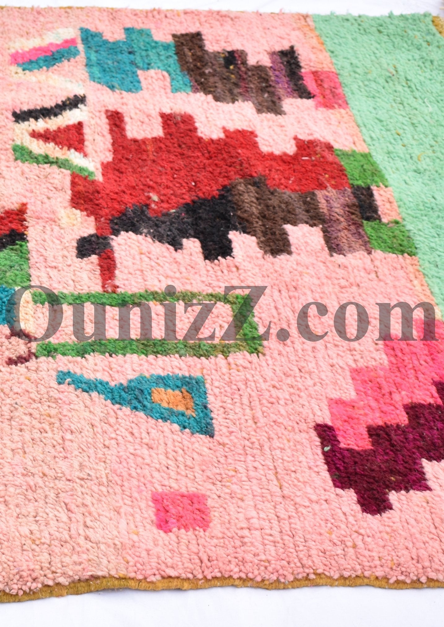 ARANE | Boujaad Rug | 100% wool handmade in Morocco - OunizZ