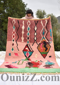 ARANE | Boujaad Rug | 100% wool handmade in Morocco - OunizZ