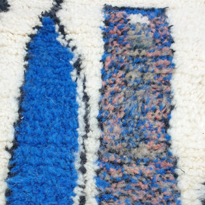 ARNAB | 10x6'7 Ft | 3x2m | Moroccan Beni Ourain Rug | 100% wool handmade - OunizZ