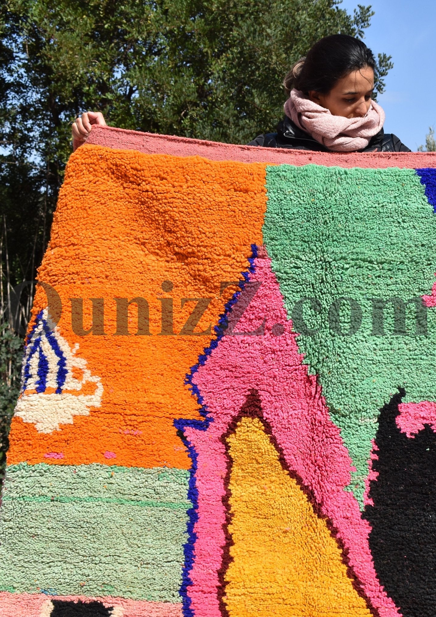 ARO | Boujaad Rug | 100% wool handmade in Morocco - OunizZ