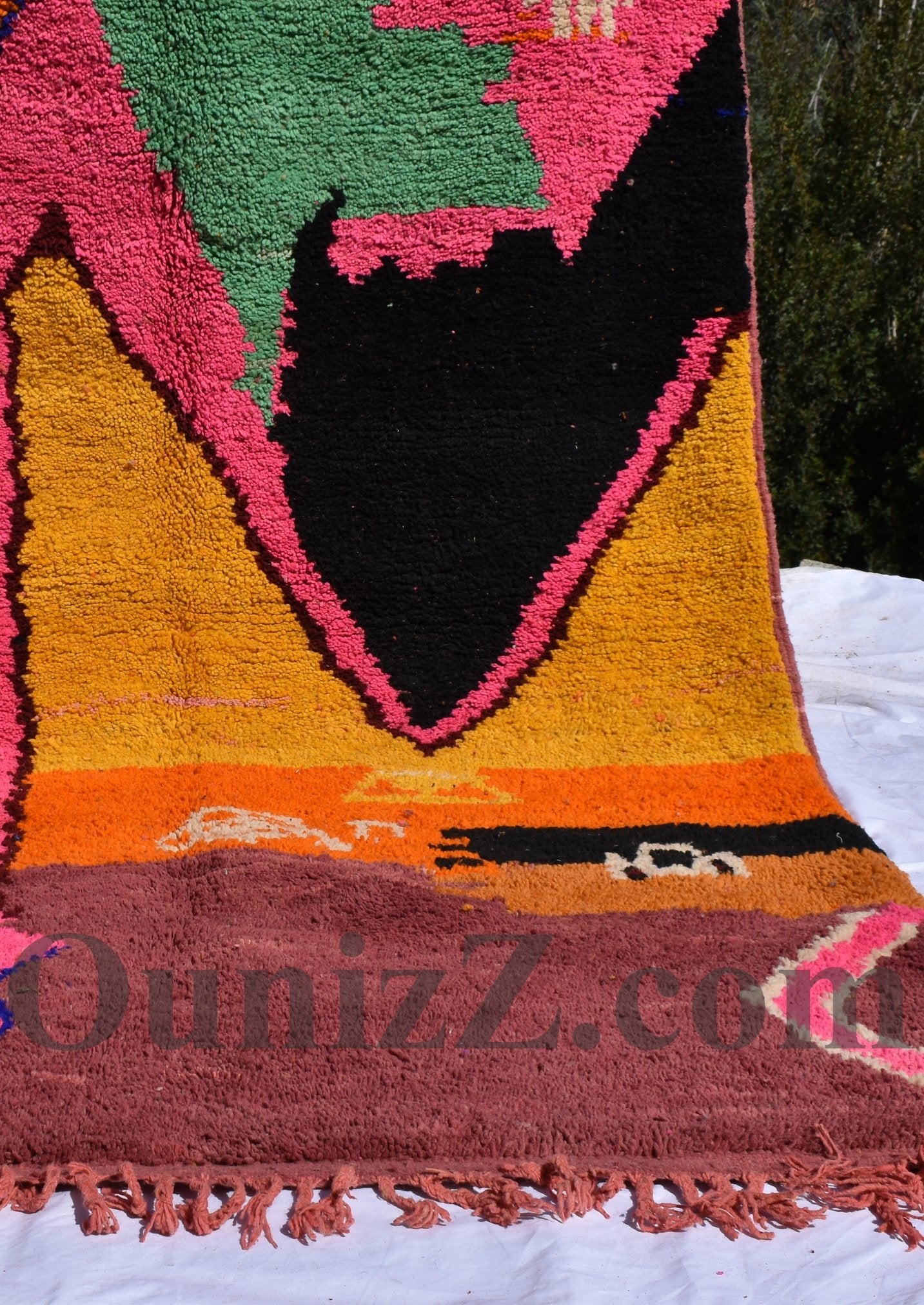 ARO | Boujaad Rug | 100% wool handmade in Morocco - OunizZ
